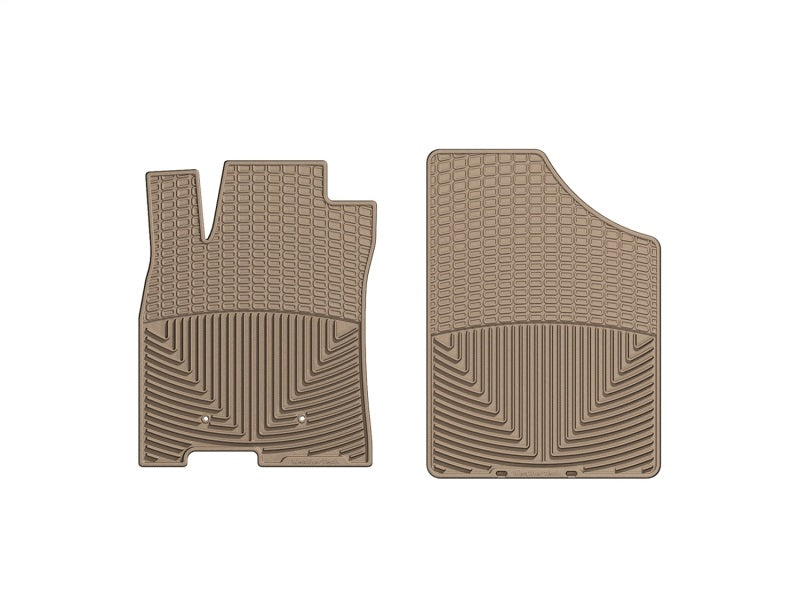 WeatherTech 06+ Cadillac DTS Front Rubber Mats - Tan