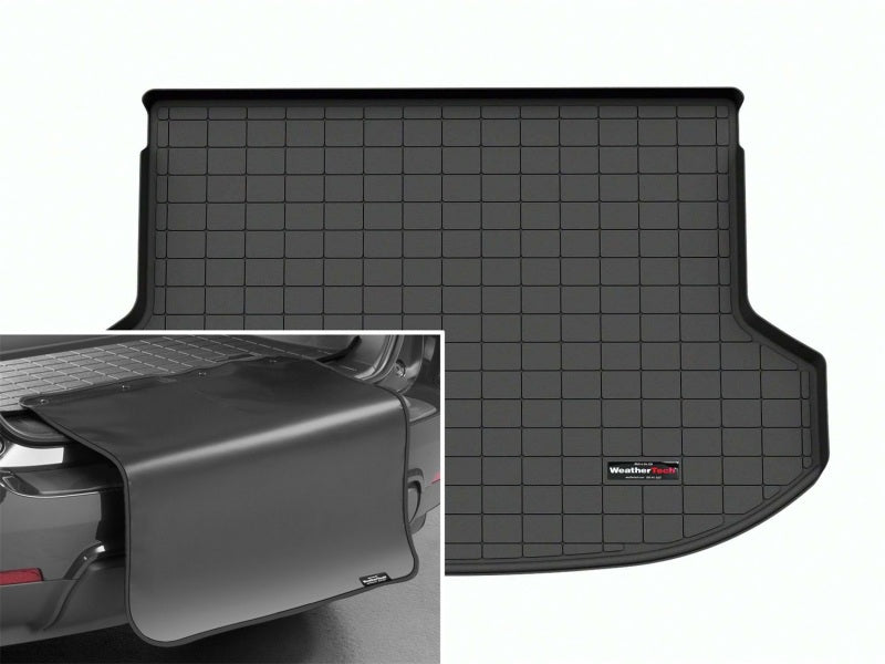 WeatherTech 2024 Kia Seltos Cargo Liner w/ Bumper Protector - Black