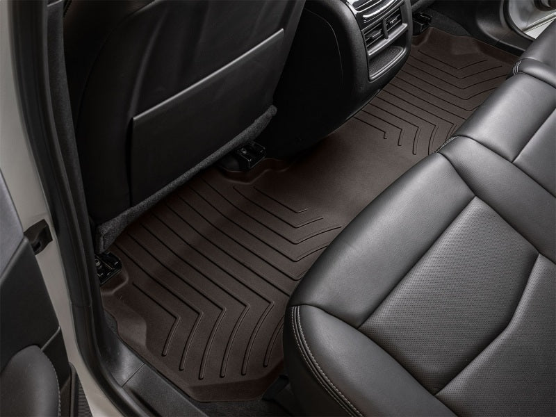 WeatherTech 17-23 Cadillac XT5 Rear FloorLiner HP - Cocoa
