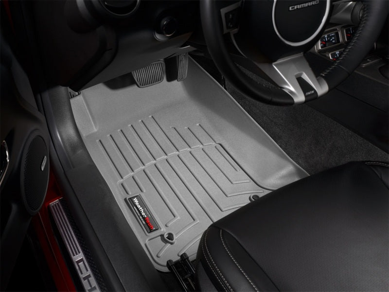 WeatherTech 10+ Chevrolet Camaro Front FloorLiner - Grey