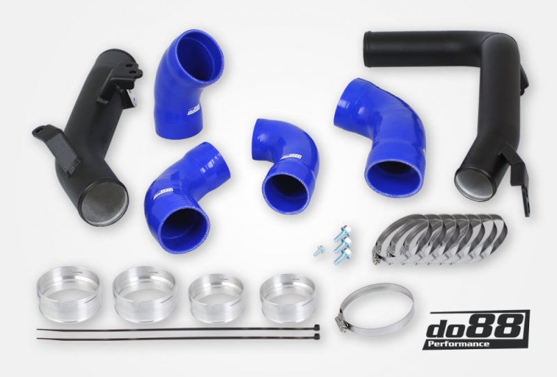 do88 Volvo S60 V60 XC60 V90 S90 XC90 SPA Pressure Pipes Diesel OEM Intercooler Blue Hoses