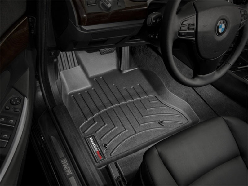 WeatherTech 10+ BMW 5-Series GT Front FloorLiner - Black