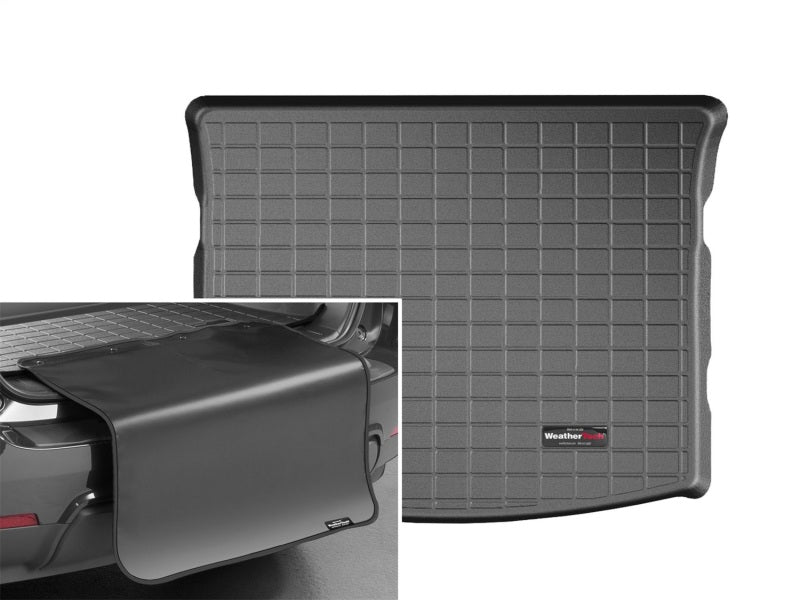 WeatherTech 07+ Jeep Compass Cargo Liner w/ Bumper Protector - Black