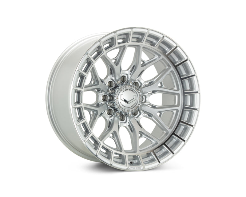 Vossen HFX-1 20x10 - 8x165.1 - ET18 - Super Deep Face - 125.1 - Silver Polished Wheel