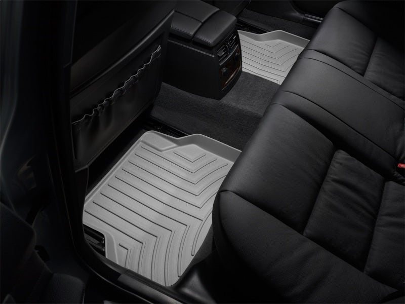 WeatherTech 04-10 BMW 5-Series (E60) Rear FloorLiner - Grey