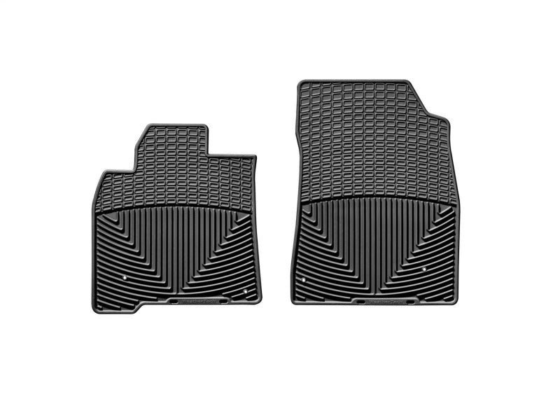 WeatherTech 08-13 Lexus LX Front Rubber Mats - Black