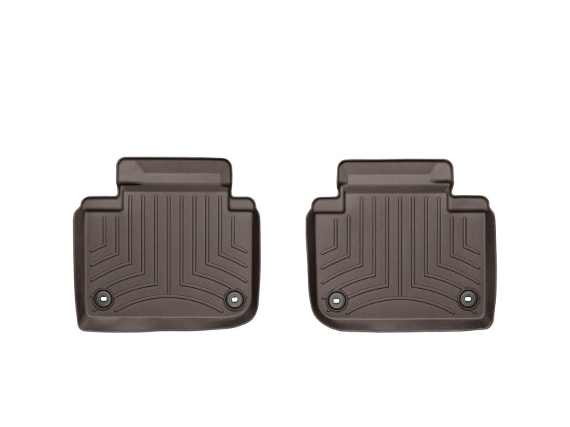 WeatherTech 2013+ Lexus GS Rear FloorLiner - Cocoa