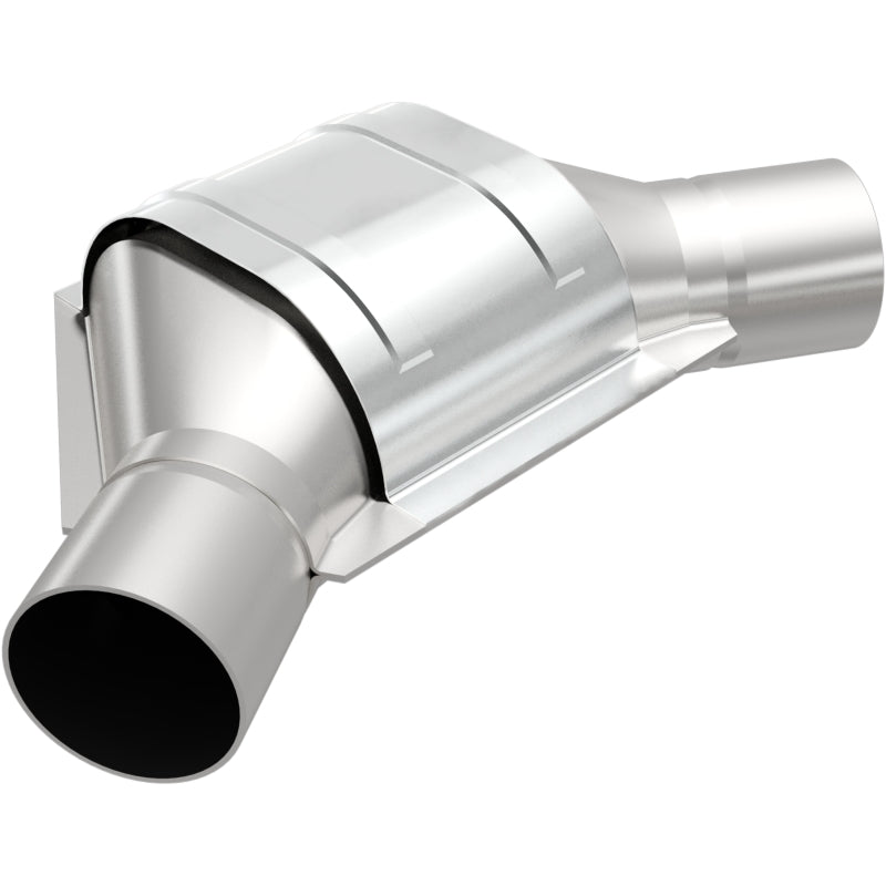 MagnaFlow Universal Catalytic Converter 2.25inch Angled Inlet/Outlet