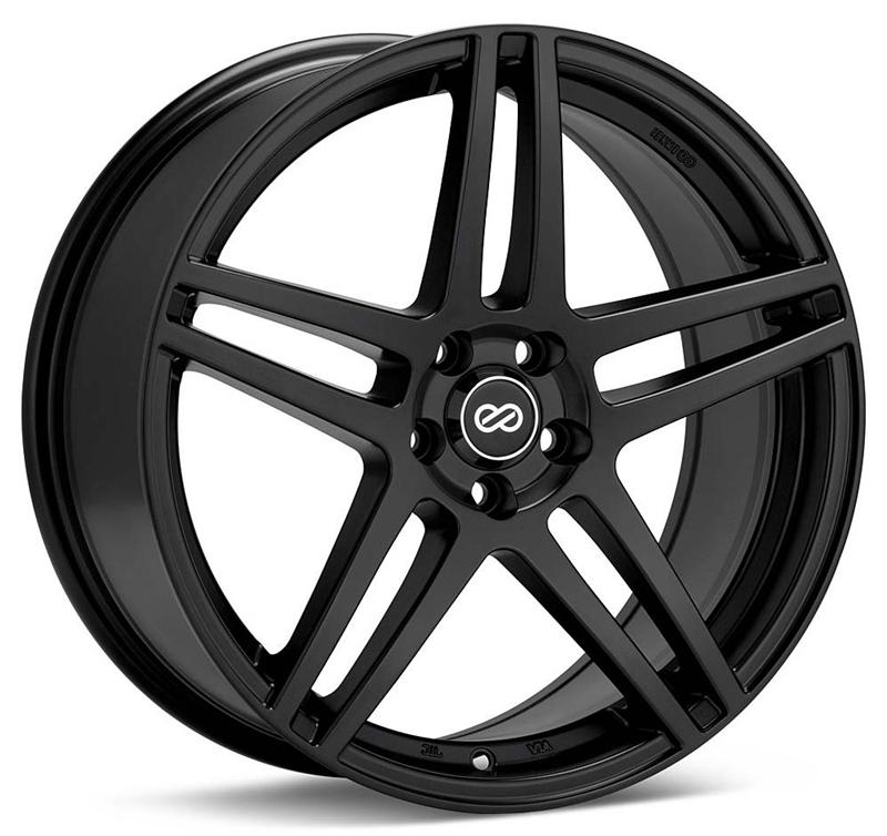 Enkei RSF5 16x7 38mm Offset 5x114.3 Bolt Pattern Matte Black Wheel