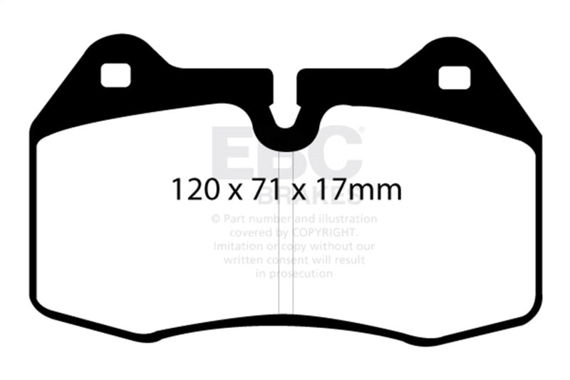 EBC 92-95 Nissan Skyline (R32) 2.6 Twin Turbo GT-R V-Spec Ultimax2 Front Brake Pads