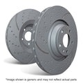 EBC 10-11 Saab 9-5 2.0 Turbo (13.3 inch front rotor) GD Sport Front Rotors