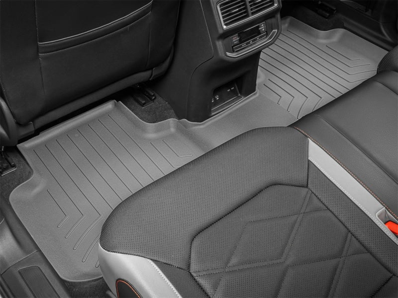WeatherTech 2018+ Volkswagen Atlas 2nd Row Bucket Seats Rear FloorLiner HP - Grey