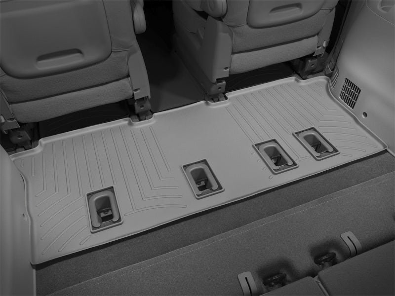 WeatherTech 06-12 Kia Sedona Rear FloorLiner - Grey