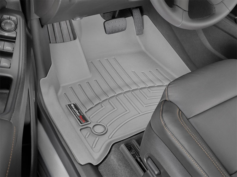 WeatherTech 2018+ Chevrolet Traverse Front FloorLiner - Grey