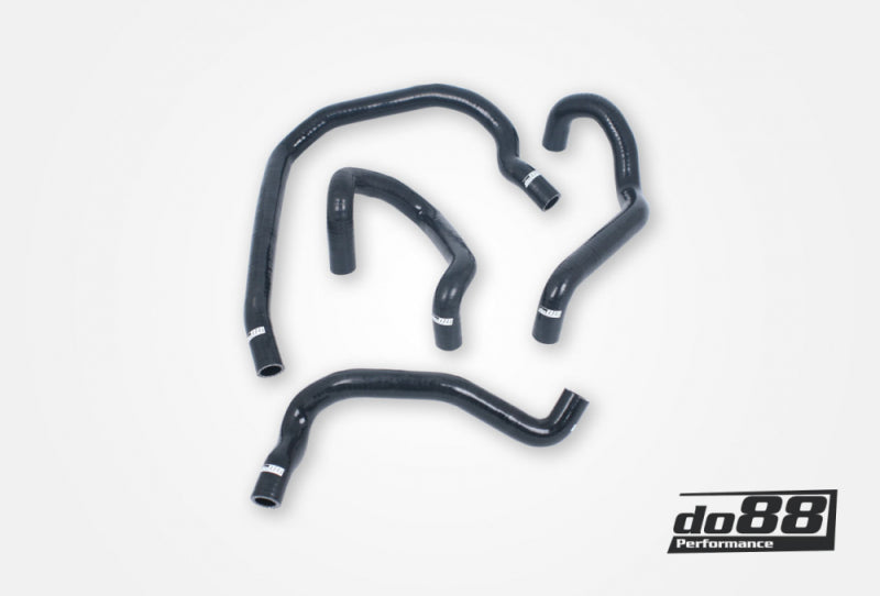 do88 Audi/Seat/Volkswagen 2.0T (MQB) Remote Radiator Coolant Hoses (Left) - Black