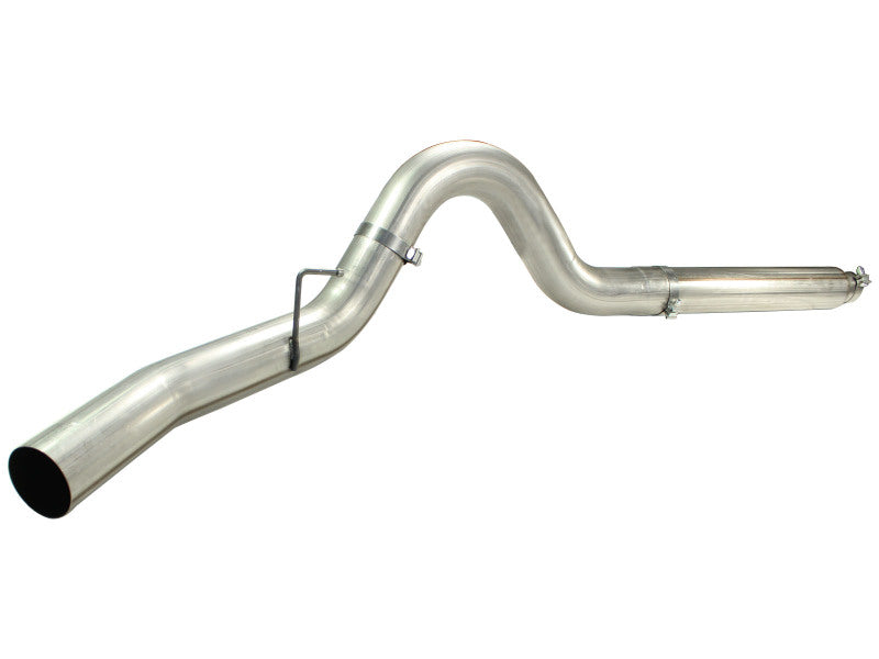 aFe MACHForce XP 5in DPF-Back Stainless Steel Exh Sys, No tip, Ford Diesel Trucks 08-10 V8-6.4L