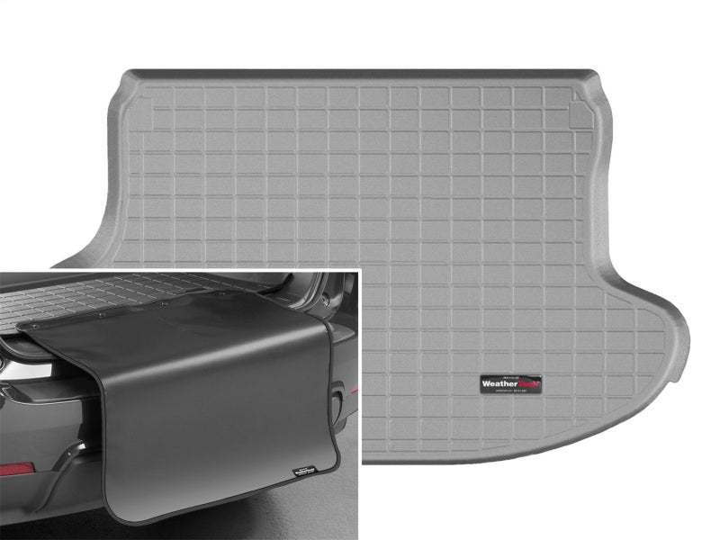 WeatherTech 09-13 Infiniti FX35 Cargo With Bumper Protector - Grey