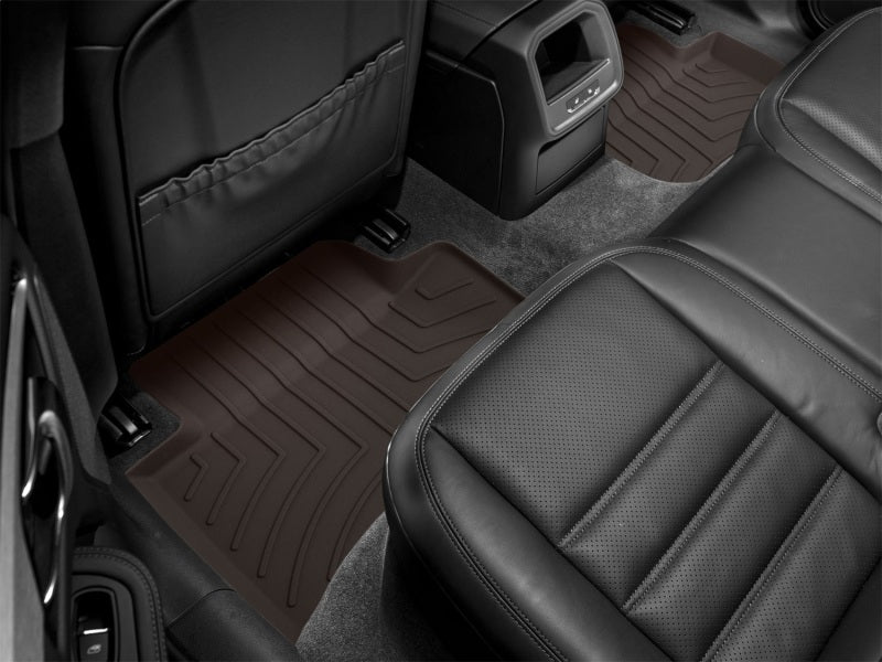 WeatherTech 15-25 Porsche Macan Rear FloorLiner HP - Cocoa