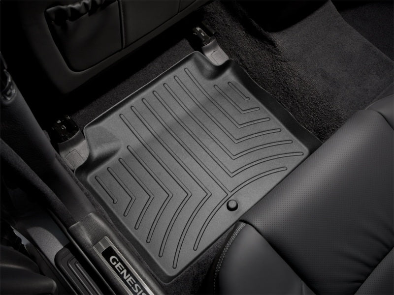 WeatherTech 10+ Hyundai Genesis Rear FloorLiner - Black