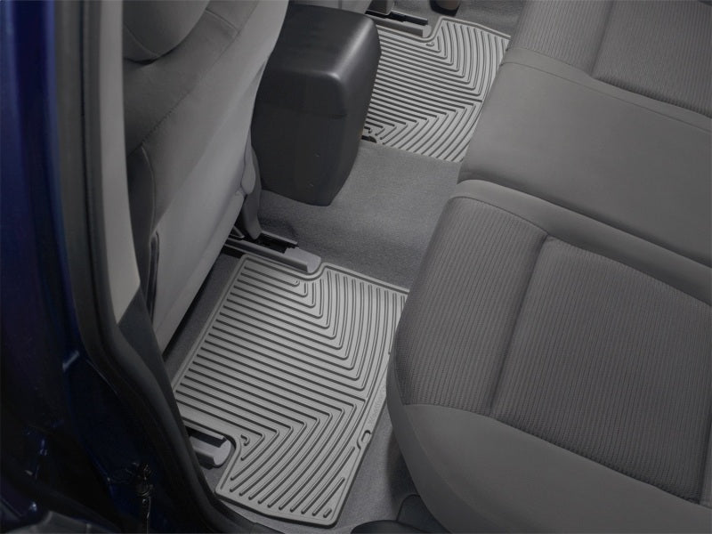 WeatherTech 07-12 Nissan Sentra Rear Rubber Mats - Grey