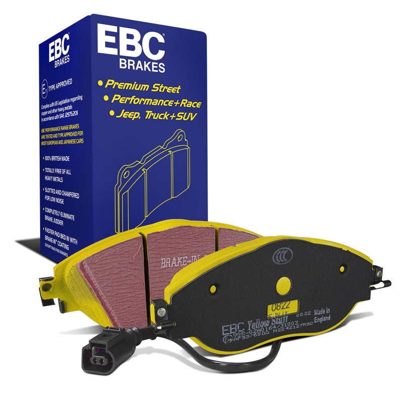 EBC 14-20 Audi S3 2.0 Turbo Yellowstuff Front Brake Pads