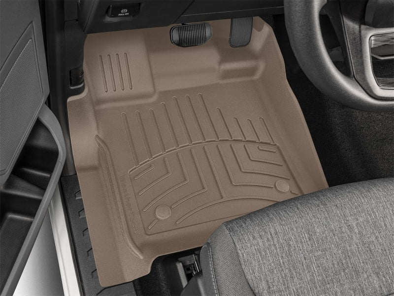 WeatherTech 15-20 Ford F-150 1st Row Front FloorLiner HP - Tan