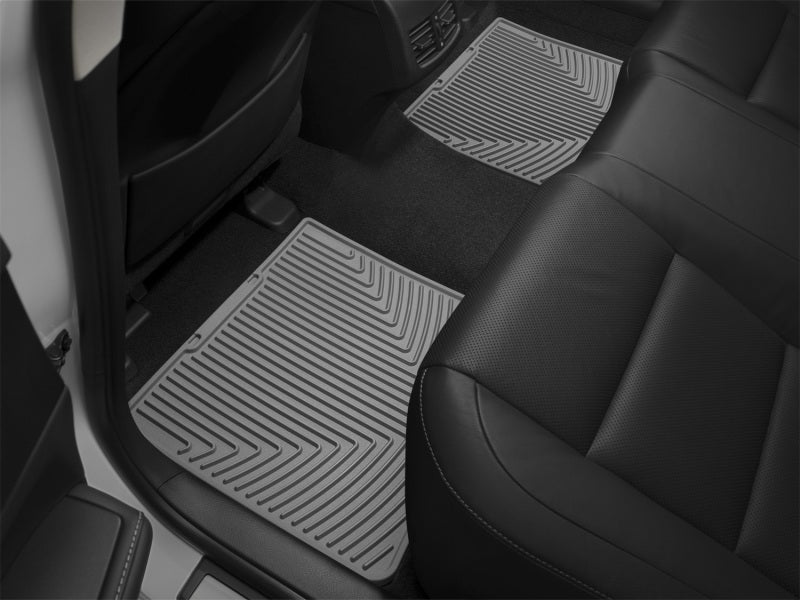 WeatherTech 13+ Lexus ES Rear Rubber Mats - Grey