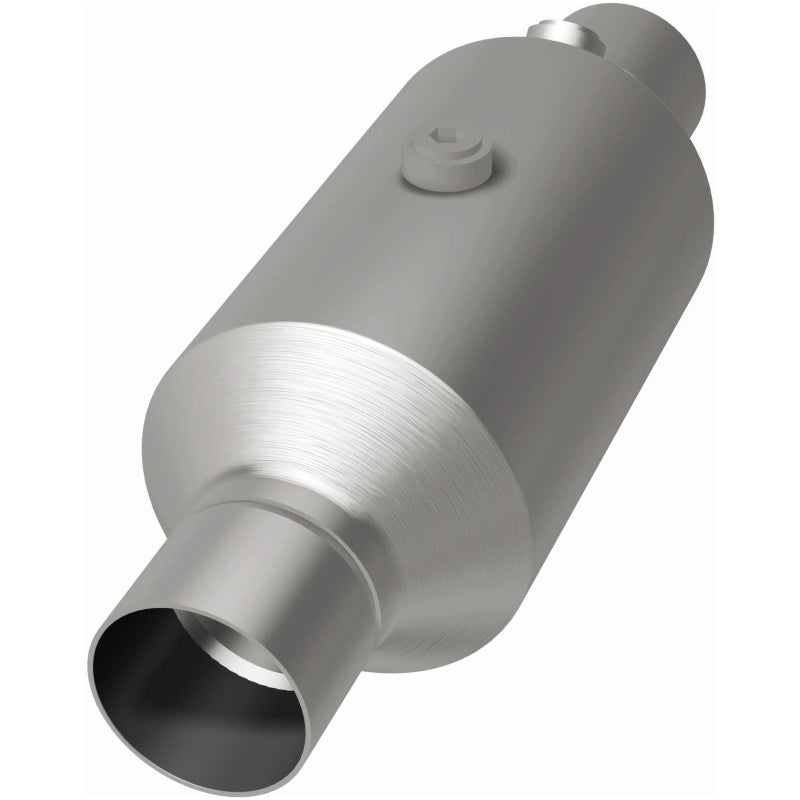 MagnaFlow 2.50 w/dual O2 5in. Spun Universal Converter