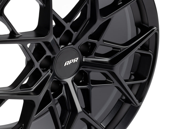 APR A02 Flow Formed - 20x9.0 - 5x112 - ET37 - 66.5mm Center Bore - Satin Black Wheel