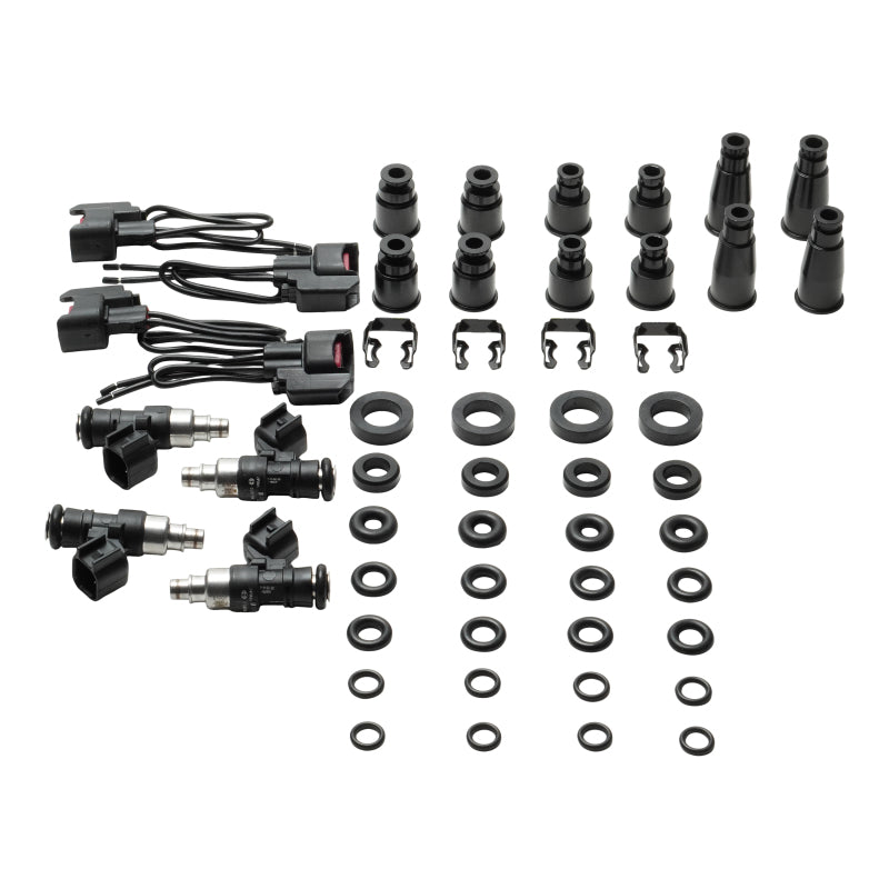 DeatschWerks Universal 4 Cylinder Import Injector Kit - Set of Four 550cc Injectors