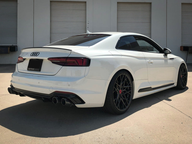 aFe 18-20 Audi RS5 Coupe MACH Force-Xp 3in to 2.5in 304 SS Axle-Back Exhaust System-Quad Carbon Tips