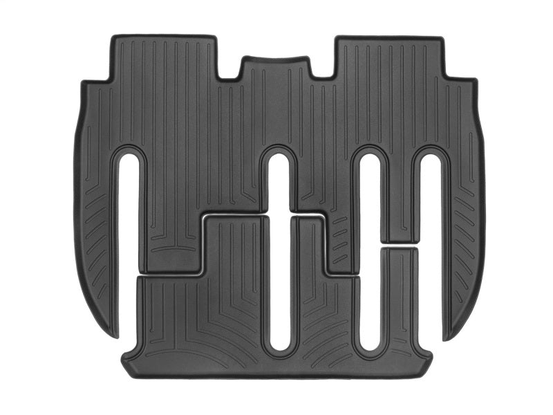 WeatherTech 17-18 Tesla Model X Rear FloorLiner - Black
