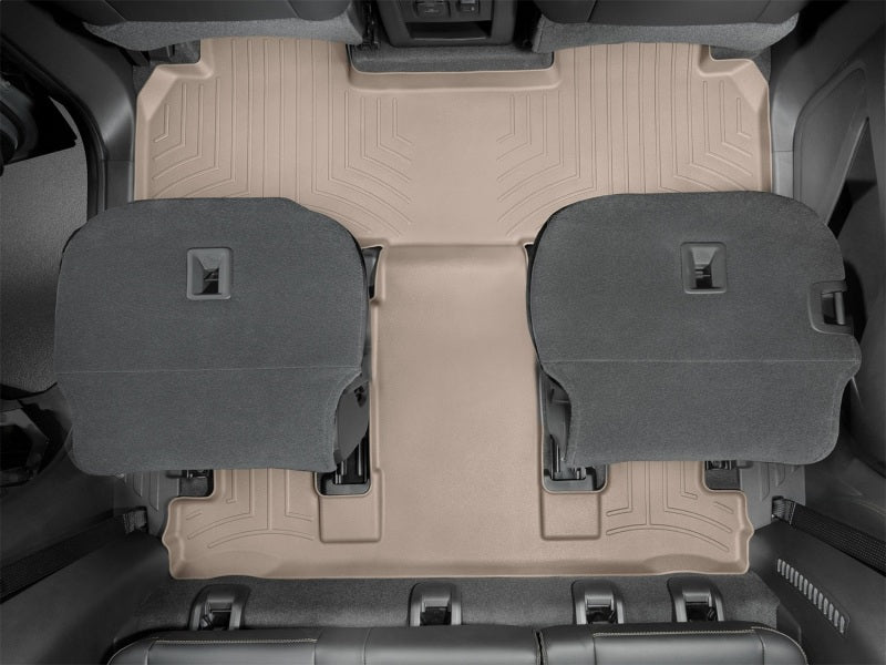 WeatherTech 2018+ Chevrolet Traverse Rear FloorLiner - Tan