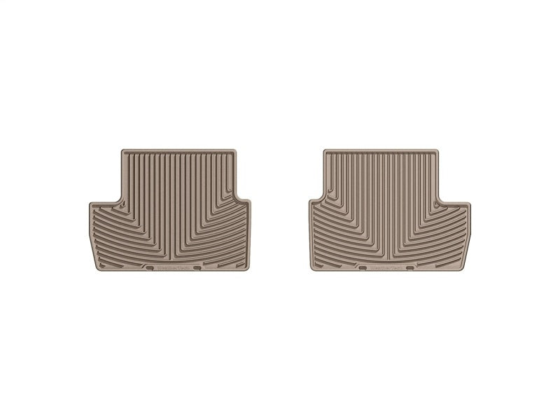 WeatherTech 07-12 Nissan Sentra Rear Rubber Mats - Tan
