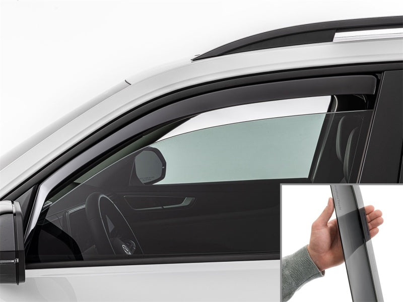 WeatherTech 18-24 Volkswagen Atlas Front Side Window Deflectors - Dark Tint