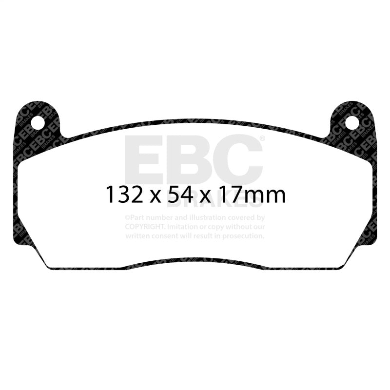 EBC Racing 01-13 Mini Cooper S R53/R56 1.6L Black Apollo-4 Calipers 330mm Rotors Front BBK