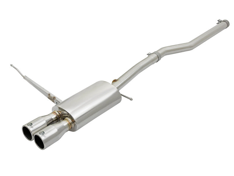aFe MACHForce XP Exhausts Cat-Back SS-304 14-17 Mini Cooper S Hardtop 2-Door w/ Polished Tips