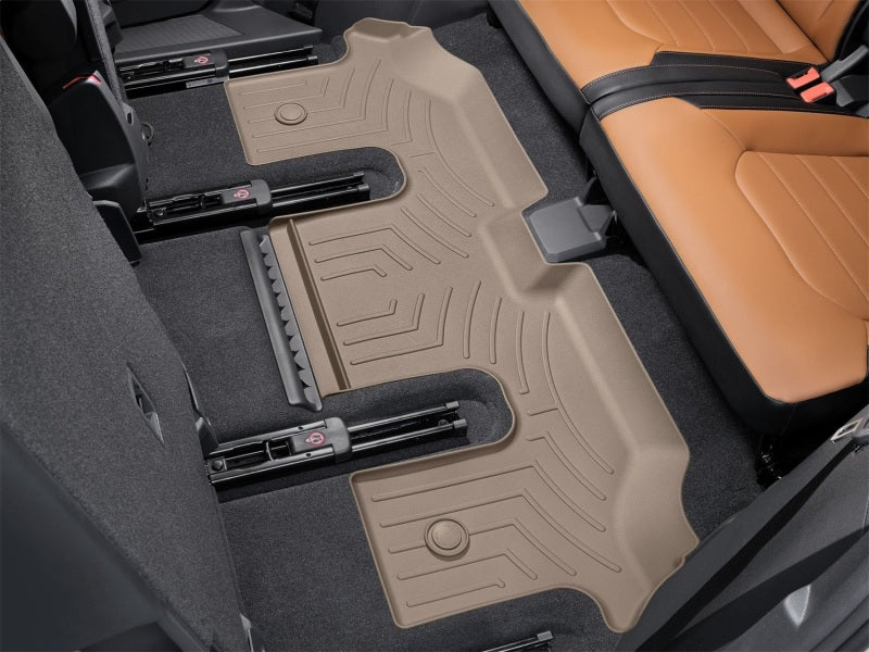 WeatherTech 2018+ Volkswagen Atlas (Fits Vehicles w/2nd Row Bucket Seats) Rear FloorLiner - Tan