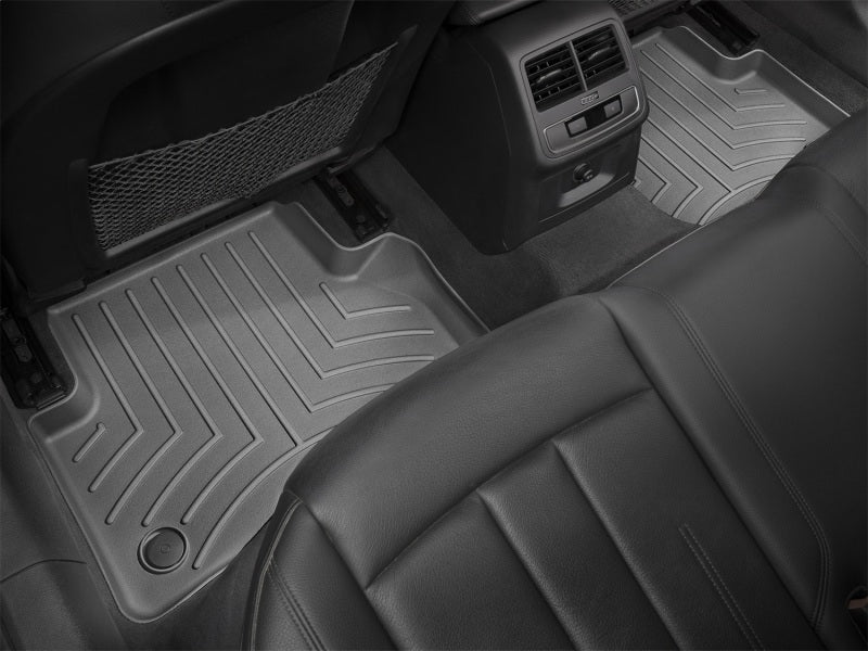 WeatherTech 2017+ Audi A4 Sedan Rear FloorLiner - Black