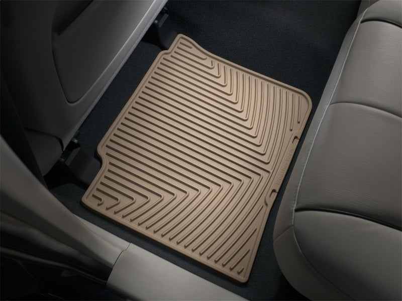 WeatherTech 09+ Toyota Venza Rear Rubber Mats - Tan