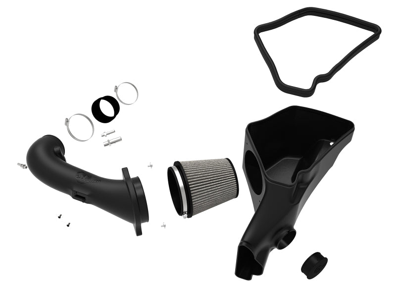aFe Magnum FORCE Stage-2 Pro DRY S Cold Air Intake System 15-17 Ford Mustang GT V8-5.0L