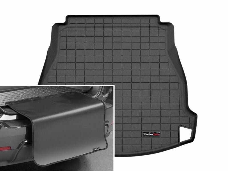 WeatherTech 23-26 Mercedes-Benz AMG CLE 53 Coupe Trunk Cargo Liner w/Bumper Protector - Black