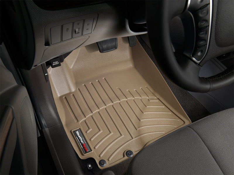 WeatherTech 10-12 Hyundai Santa Fe Front FloorLiner - Tan