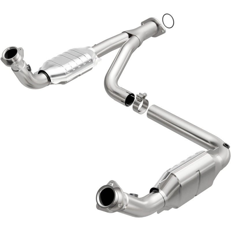 MagnaFlow DF Cat Conv 07-09 Chevrolet/GMC Silverado/Sierra 2500 HD 6.0L Y-Pipe Assy excludes Classic