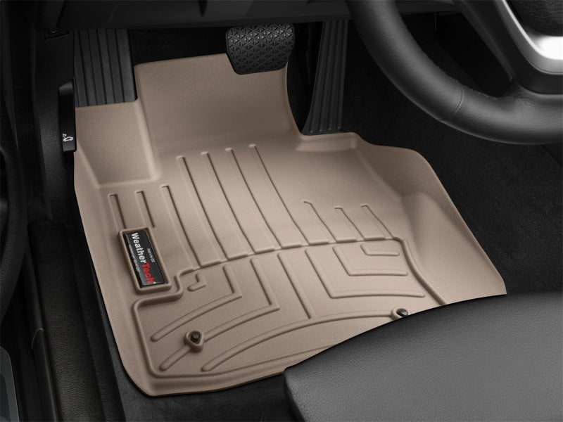 WeatherTech 14+ BMW 4-Series Front FloorLiner - Tan