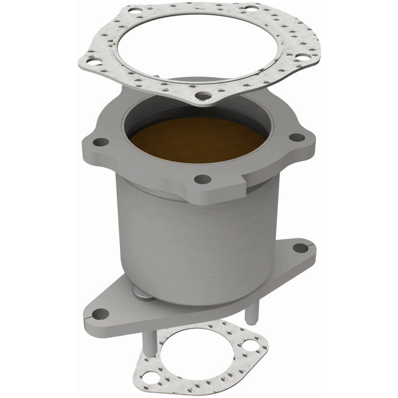 MagnaFlow Direct Fit Catalytic Converter 98 Mazda Protege Front