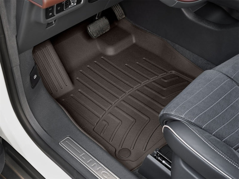 WeatherTech 2024 Lincoln Nautilus Front FloorLiner HP - Cocoa