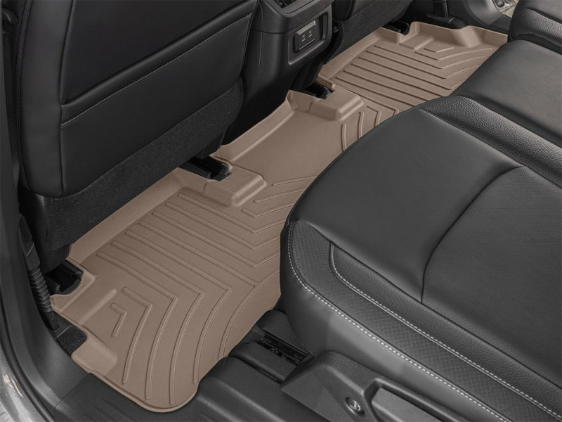 WeatherTech 22-24 Infiniti QX60 Rear FloorLiner HP - Tan