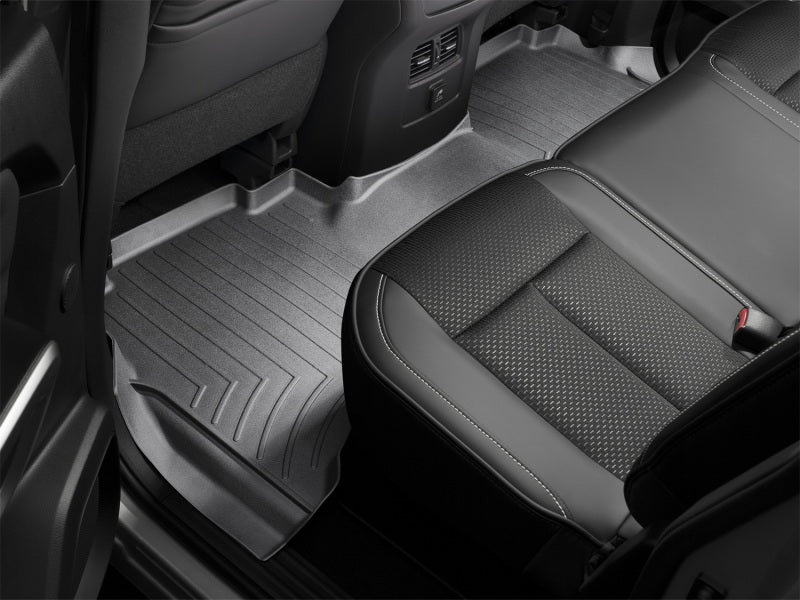 WeatherTech 2016+ Nissan Titan XD Crew Cab Rear FloorLiner - Black