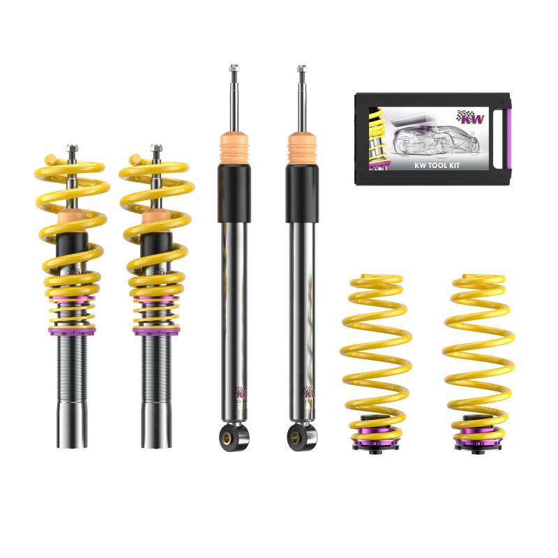 KW Coilover Kit V1 Audi Q5 (8R); all models; all engines not equipped w/ electronic dampening